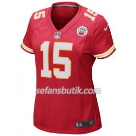 Kansas City Tröjor Chiefs Patrick Mahomes 15 Nike Röd - Dame